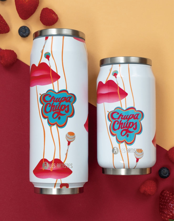 Les Artistes Paris - Insulated Can Chupa Kiss - 500ML *ED*