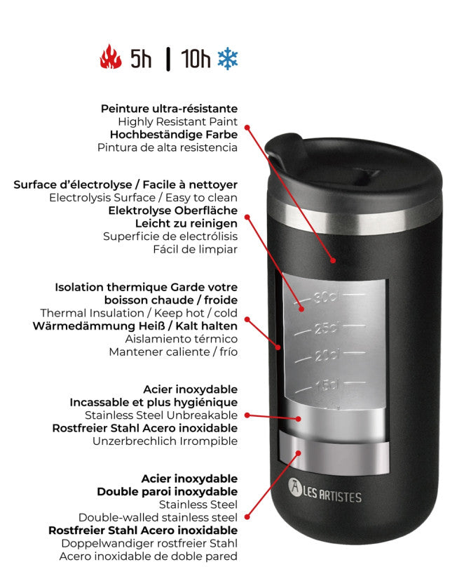 Insulated Mug Cool Snoopy 350ML