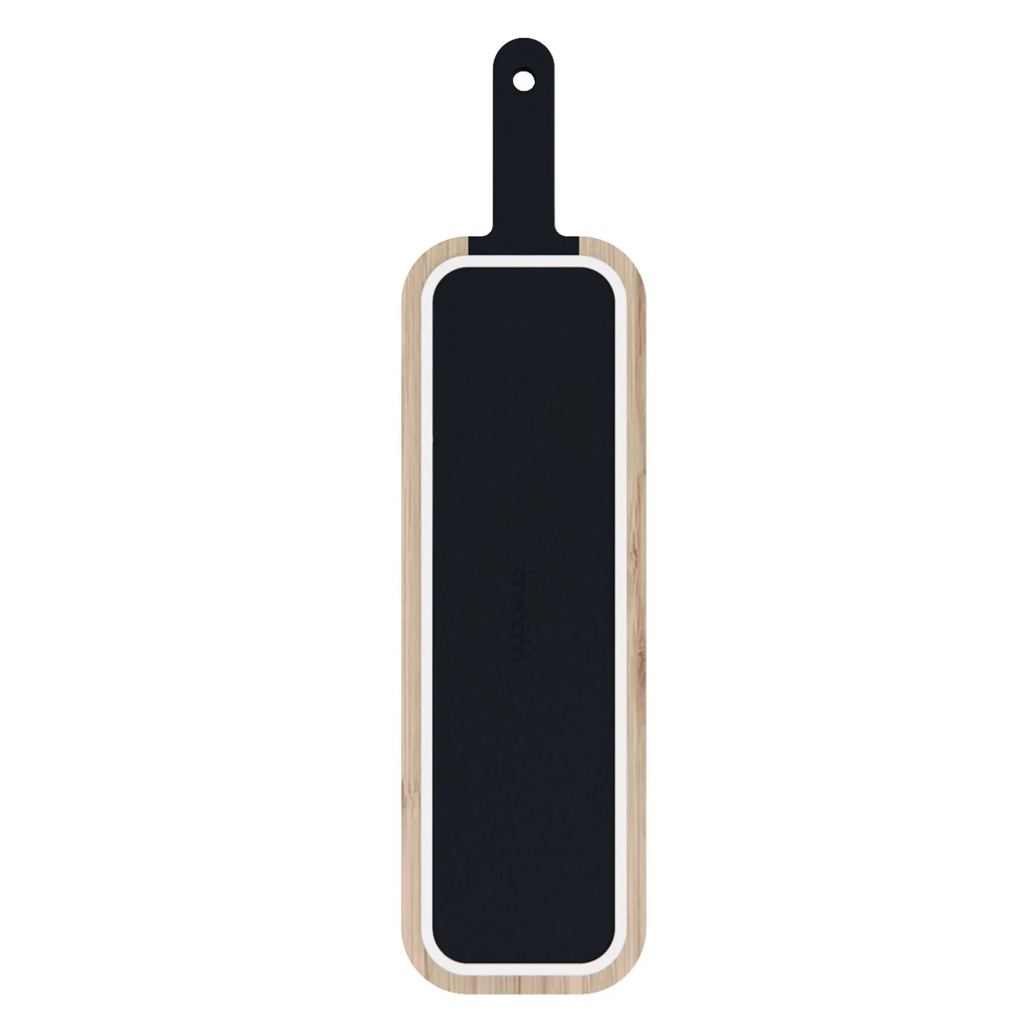 Artu Salami Black Edition – Bamboo Cutting Board with Integrated Knife for Slicing Cured Meats