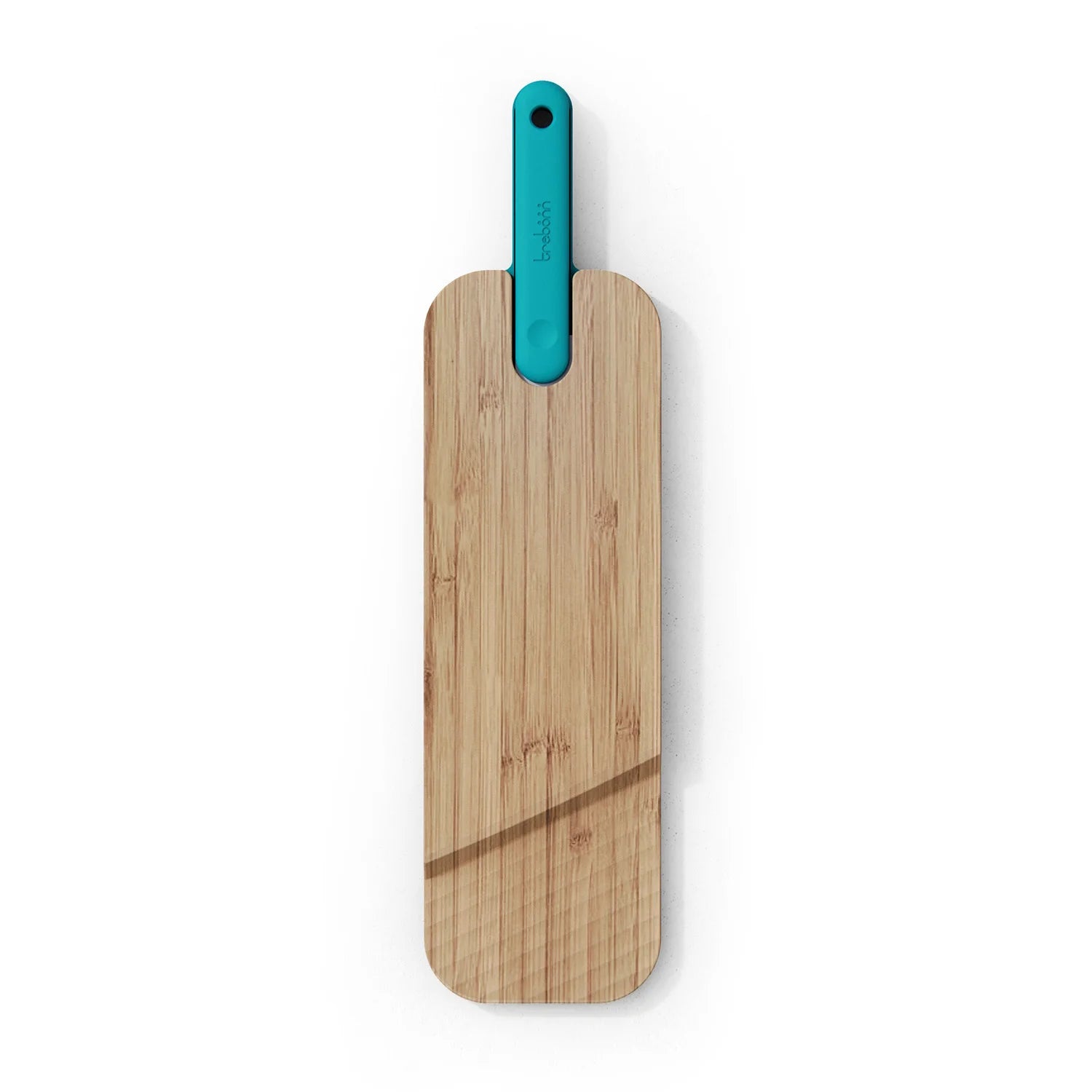 Artu Salami – Bamboo Cutting Board with Integrated Knife for Slicing Cured Meats