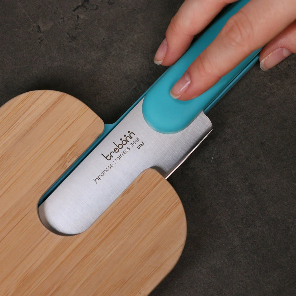 Artu Salami – Bamboo Cutting Board with Integrated Knife for Slicing Cured Meats