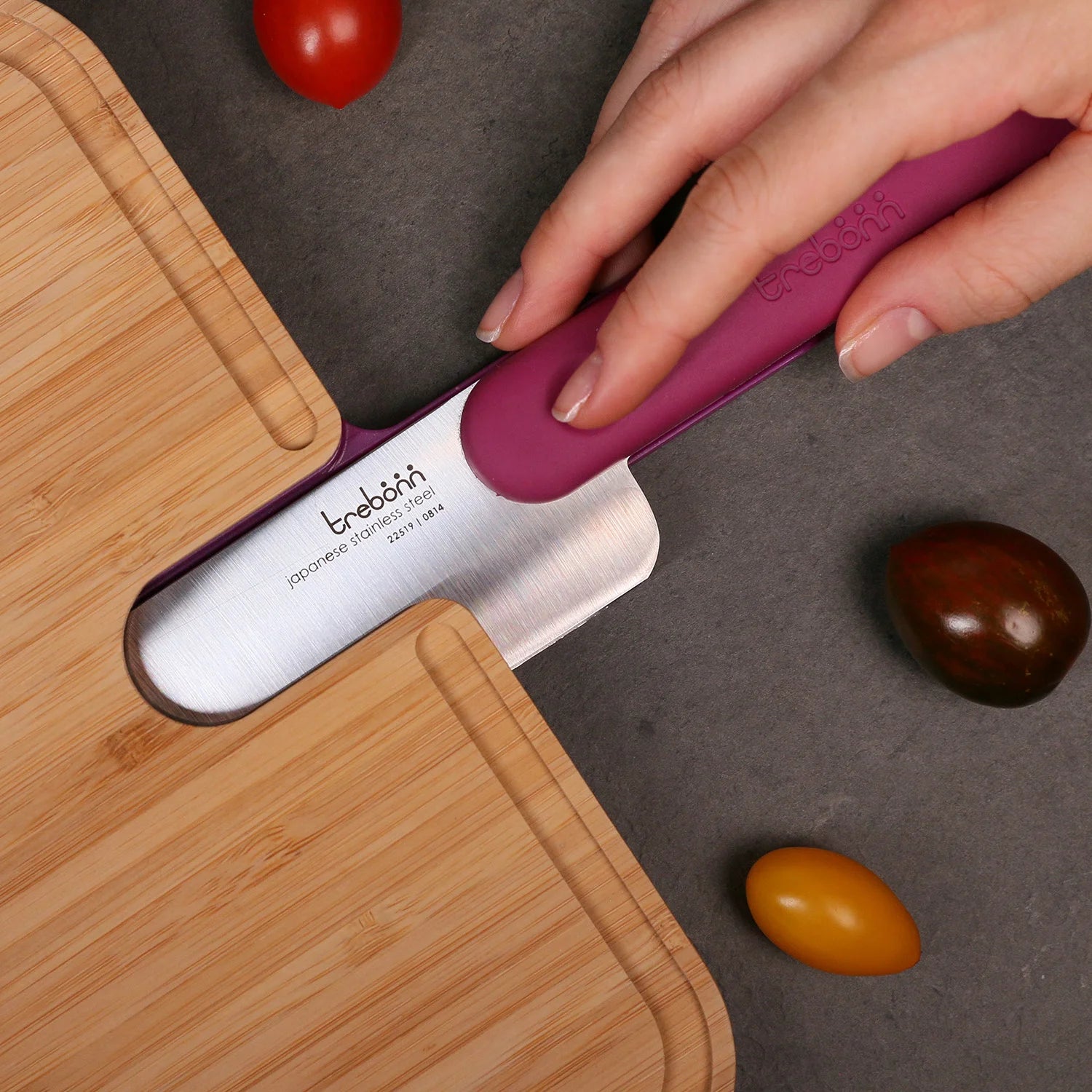 Trebonn - Artu Chef – Bamboo Cutting Board with Integrated Chef’s Knife