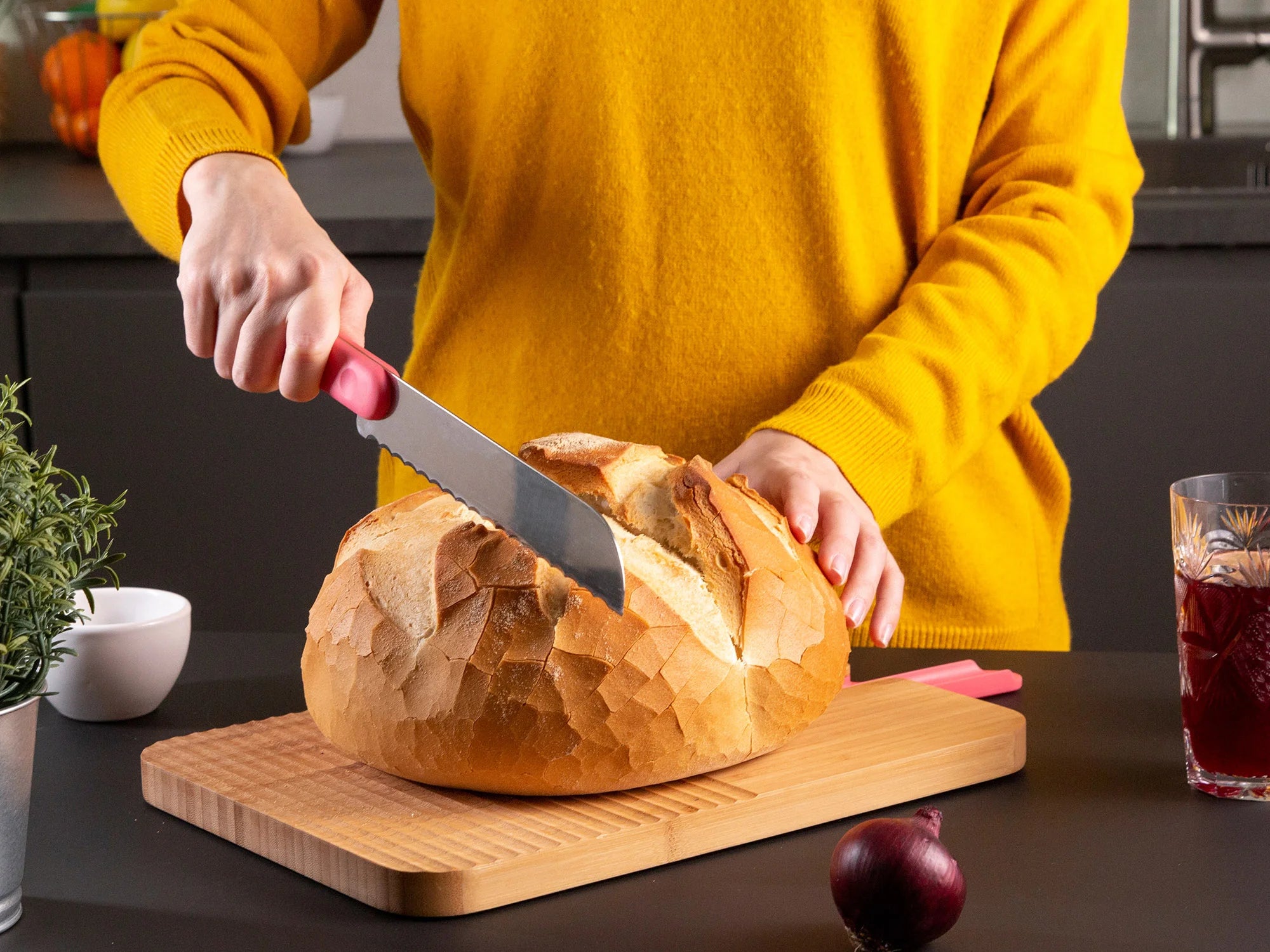 Bread Knife – Japanese Stainless Steel Serrated Bread Knife