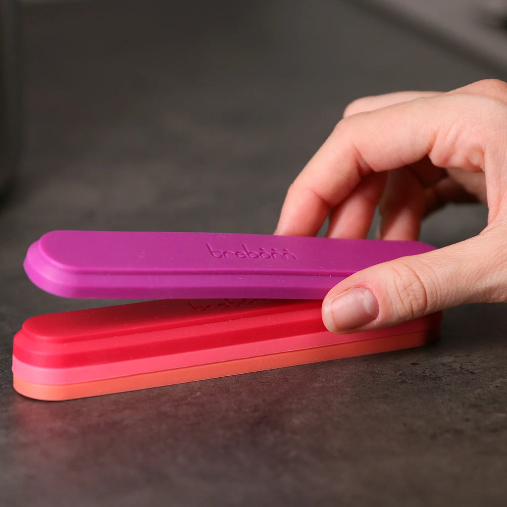 Trebonn - Domino – Trivet Made of 4 Colored Silicone Bars