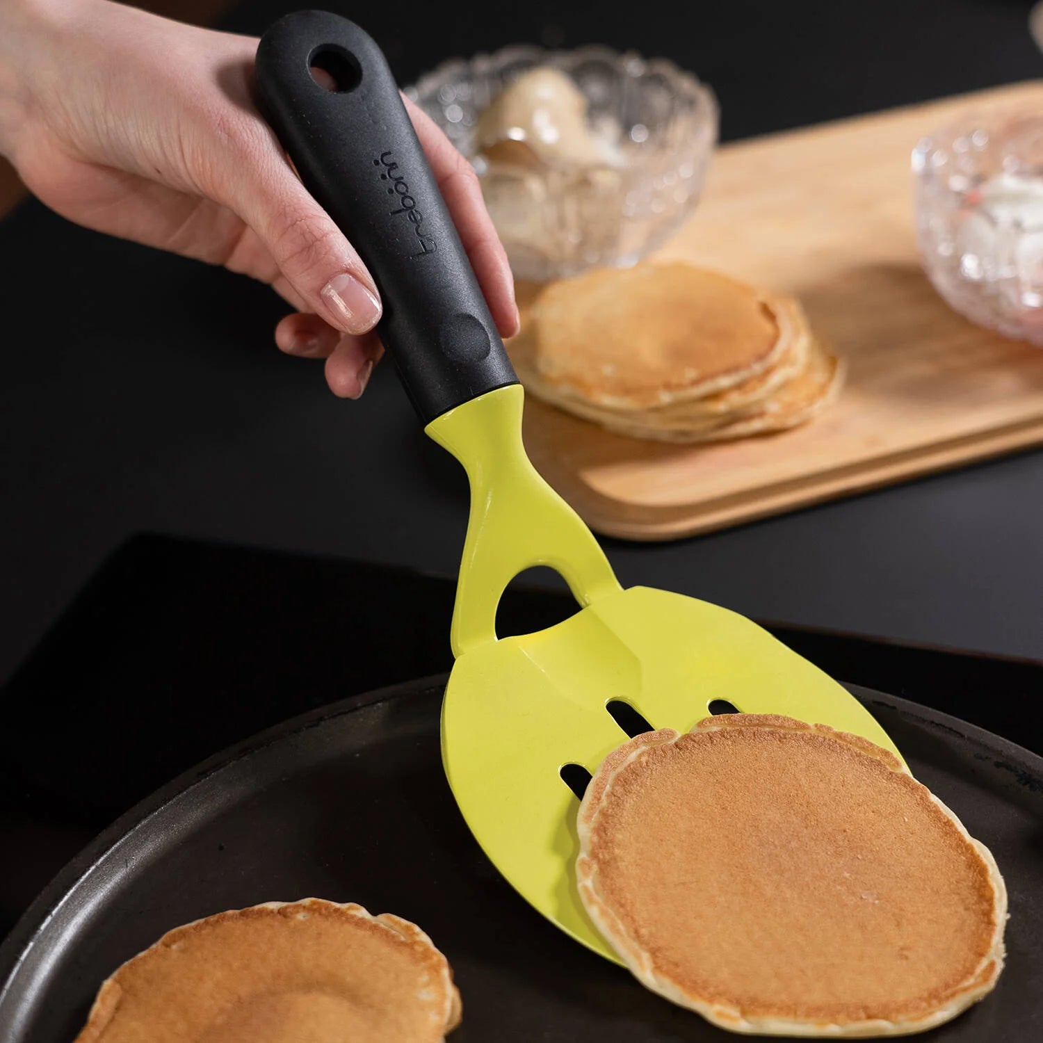 BURGER SPATULA – Slotted Spatula with Ergonomic Handle