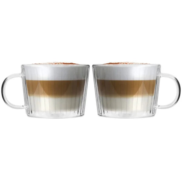Vialli Design - Set of 2 Double-Wall Cups 250ML – Livio Duo 1647