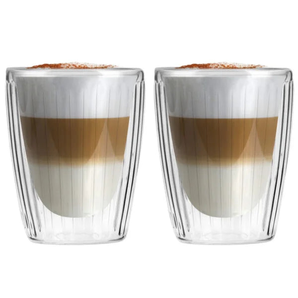 Vialli Design - Set of 2 Double-Wall Glasses 250ML – Livio Duo 1661