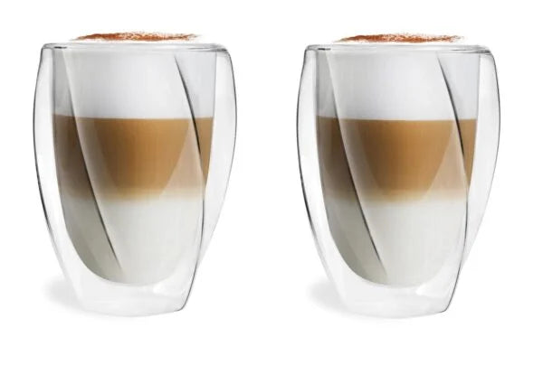 Vialli Design - Set of 2 double-walled glasses Cristallo 300ML - 25493
