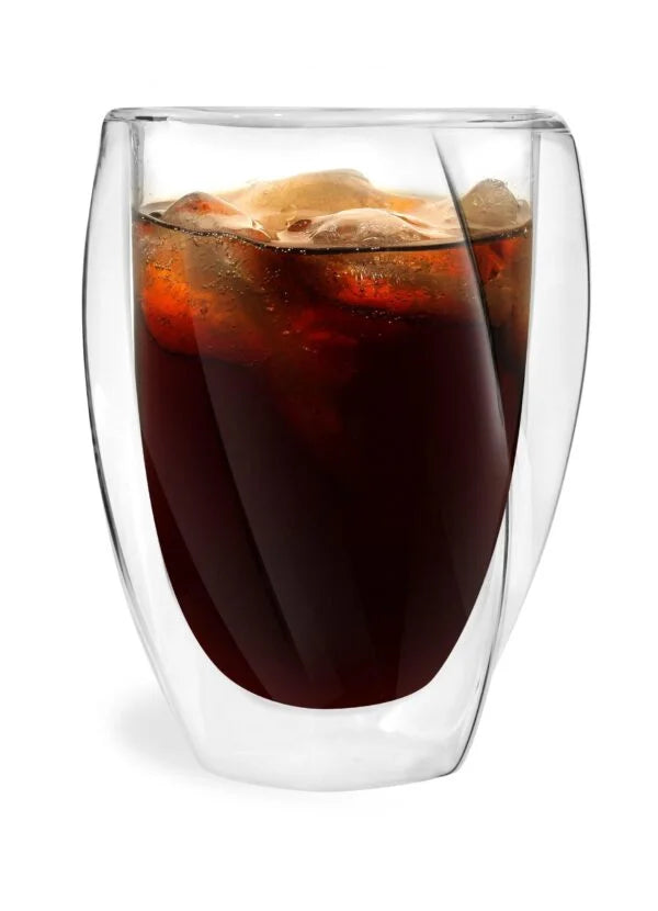 Vialli Design - Set of 2 double-walled glasses Cristallo 300ML - 25493