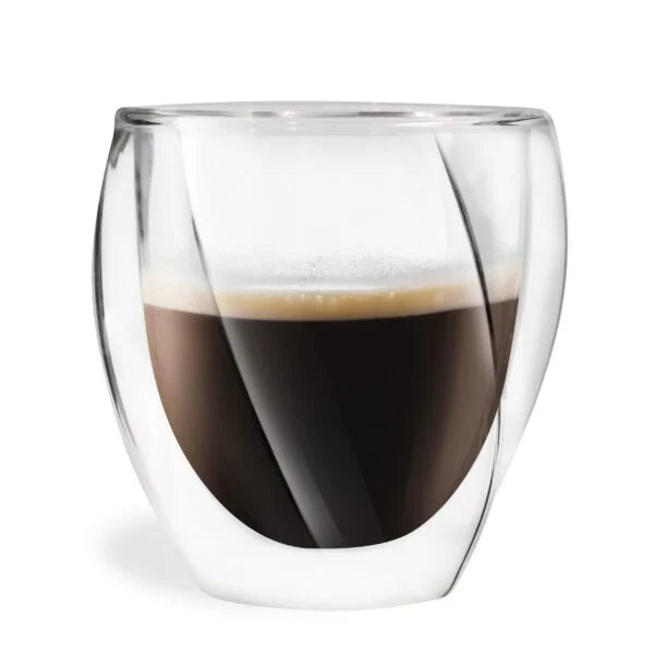 Vialli Design - Set of 2 double-walled glasses Cristallo 250ML - 25486