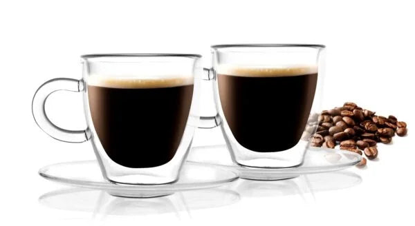 Vialli Design - Set of 2 double-walled espresso cups Amo 50ML - 23055