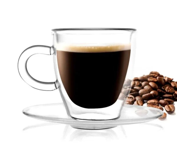 Vialli Design - Set of 2 double-walled espresso cups Amo 50ML - 23055