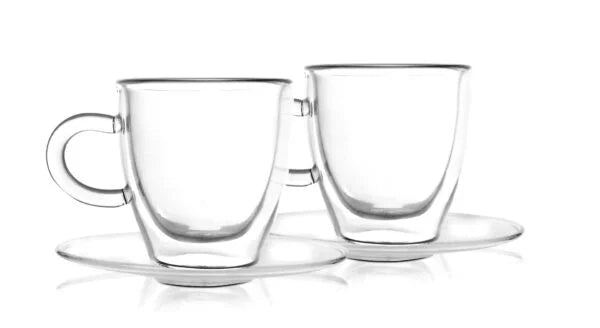 Vialli Design - Set of 2 double-walled espresso cups Amo 50ML - 23055