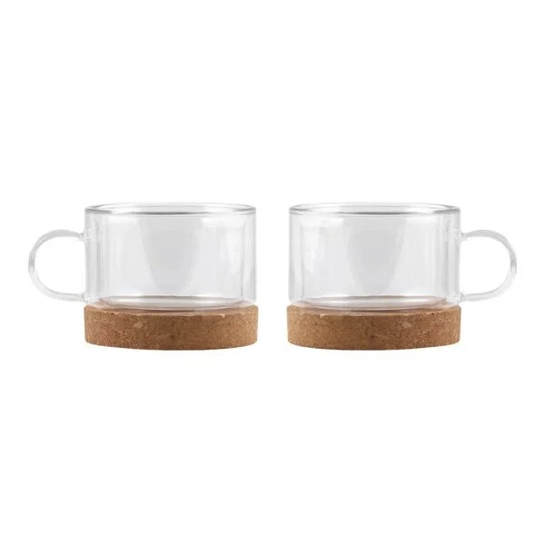 Vialli Design - Set of 2 double-walled glasses 220ML - Vilagio 29323