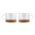 Vialli Design - Set of 2 double-walled glasses 220ML - Vilagio 29323