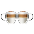 Vialli Design - Set of 2 double-walled glasses with ear Noa 250ML - 29767