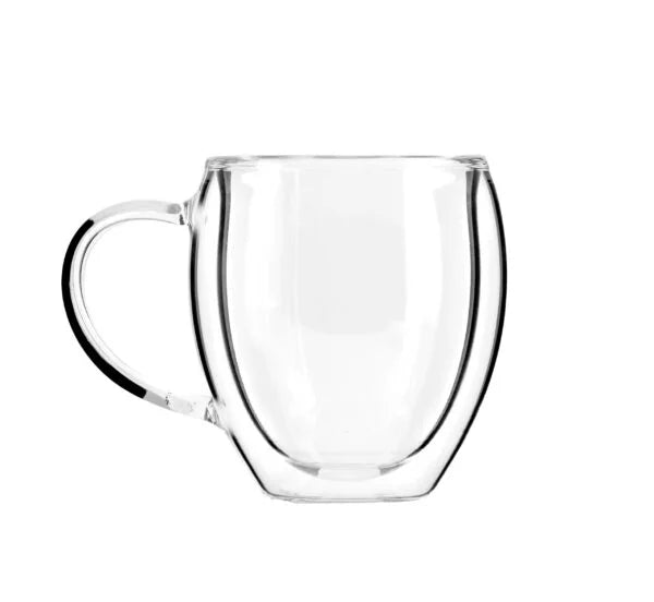 Vialli Design - Set of 2 double-walled glasses with ear Noa 250ML - 29767