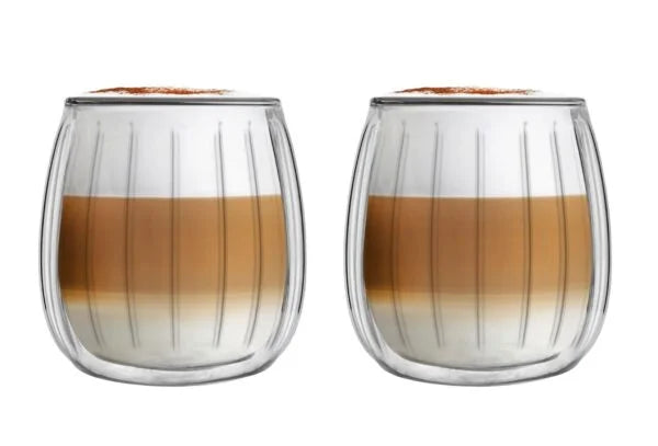 Vialli Design - Set of 2 low glasses Tulip 250ML - 8982