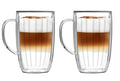 Vialli Design - Set of 2 highball glasses with handle Tulip 350ML - 8975