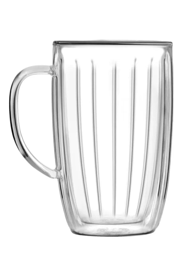 Vialli Design - Set of 2 highball glasses with handle Tulip 350ML - 8975