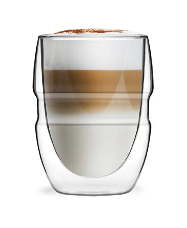 Vialli Design - Set of 2 double-walled glasses 300ML - Sferico 7961