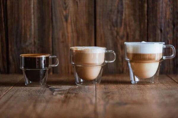 Vialli Design - Set of 6 double-walled glasses 150ml 280ml 350ML - Senso 27466