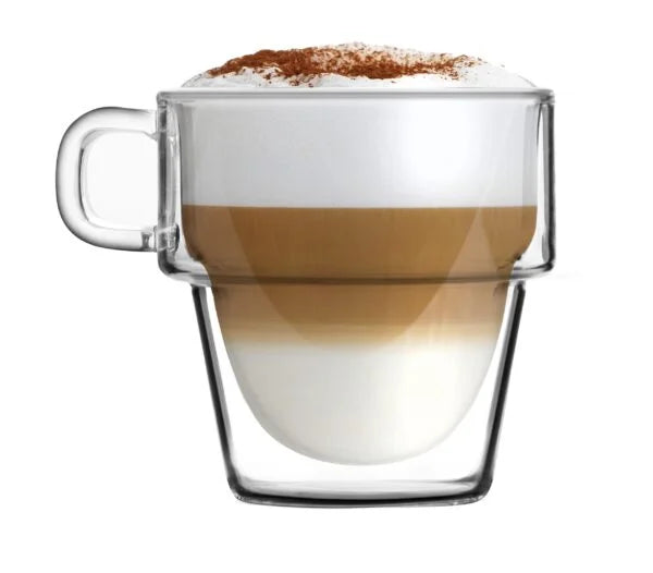 Vialli Design - Set of 6 double-walled glasses 350ML - Senso 27459