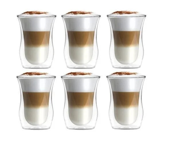 Vialli Design - Set of 6 double-walled glasses Vita 300ML - 26391
