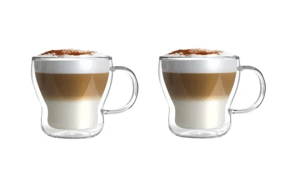 Vialli Design - Set of 2 double-walled cups Bolla 370ML - 26438