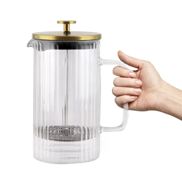 Vialli Design - Coffee and tea brewer with double wall 1000ML - Tulip 0664