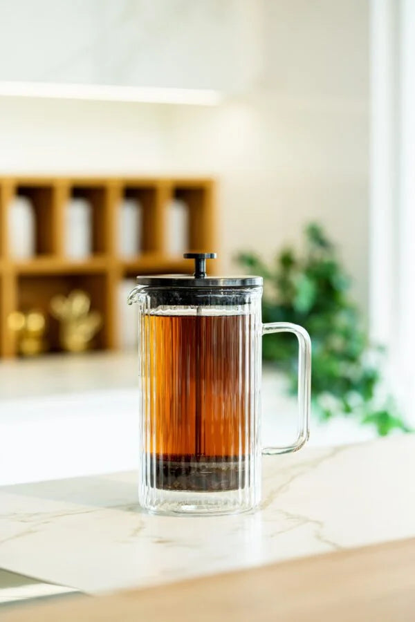 Vialli Design - Coffee and tea brewer with double wall 1000ML - Tulip 0664