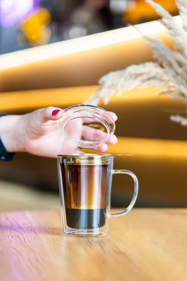 Vialli Design - Amo double-walled brewing glass 300ML - 29378