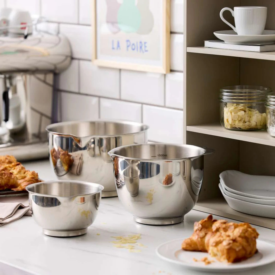 Margrethe Steel Mixing Bowl